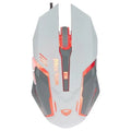 Meetion M915 6D Optical Backlit Wired Gaming Mouse, Up To 6400 DPI, White